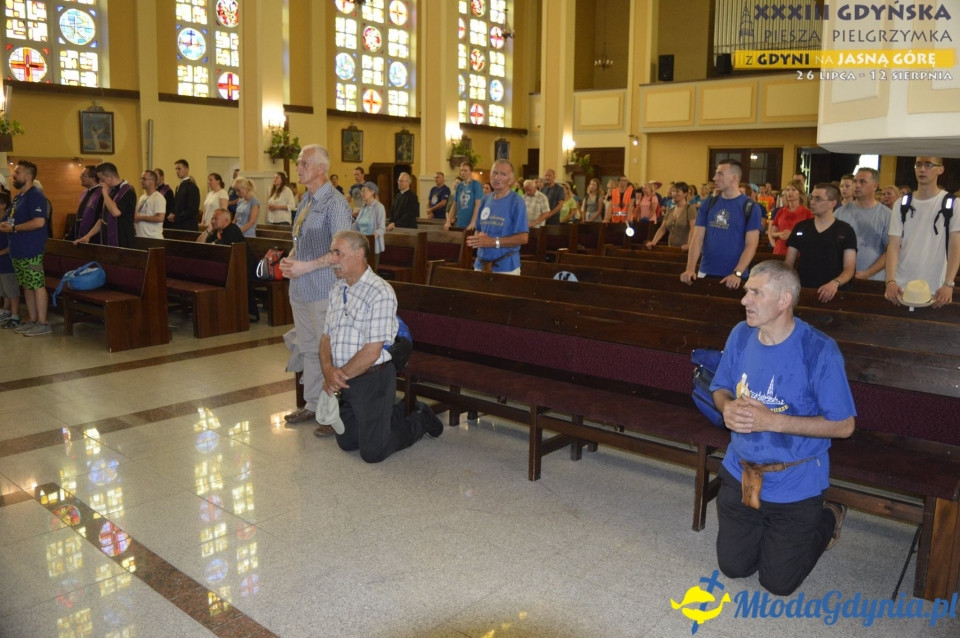Gdyńska Piesza Pielgrzymka na Jasną Górę 2018 - dzień 1