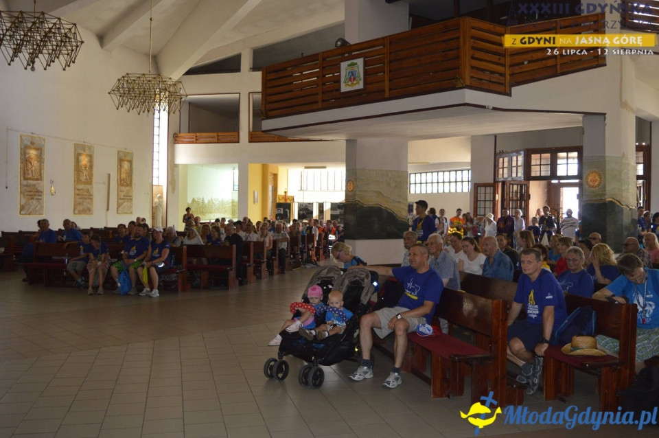 Gdyńska Piesza Pielgrzymka na Jasną Górę 2018 - dzień 1