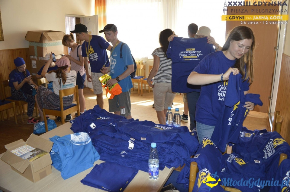 Gdyńska Piesza Pielgrzymka na Jasną Górę 2018 - dzień 1