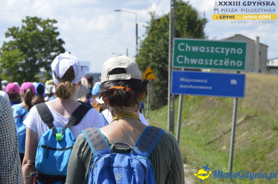 Gdyńska Piesza Pielgrzymka na Jasną Górę 2018 - dzień 1