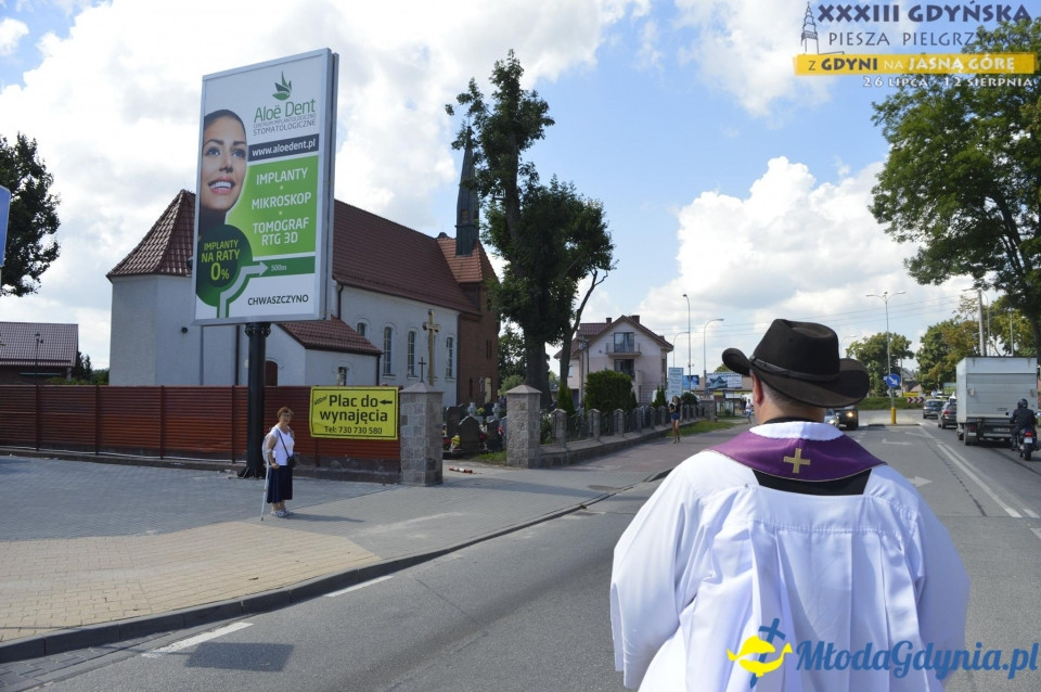 Gdyńska Piesza Pielgrzymka na Jasną Górę 2018 - dzień 1