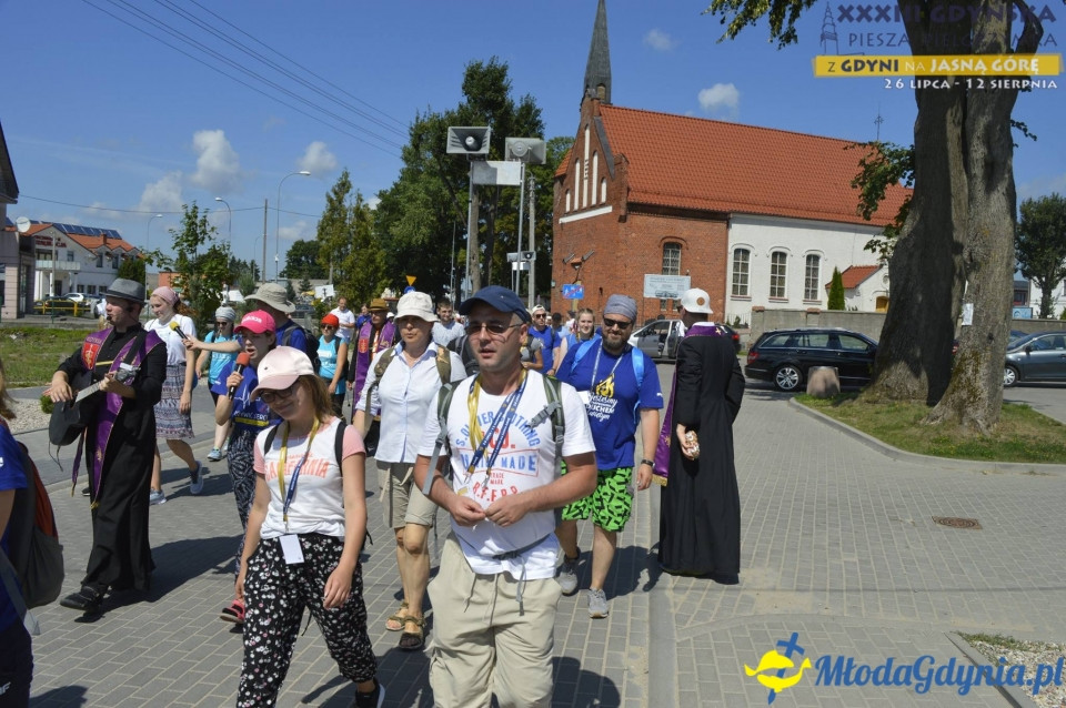 Gdyńska Piesza Pielgrzymka na Jasną Górę 2018 - dzień 1