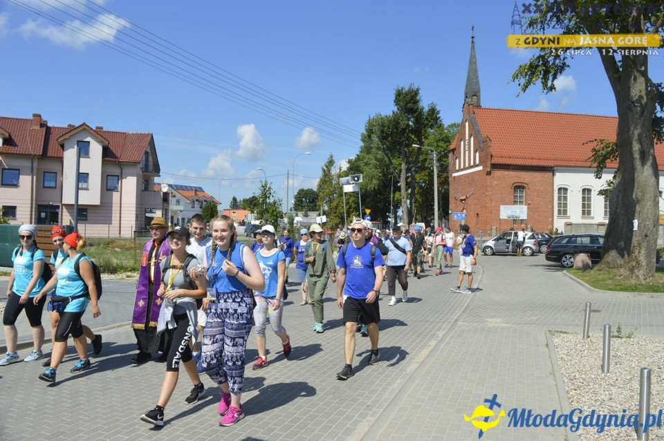 Gdyńska Piesza Pielgrzymka na Jasną Górę 2018 - dzień 1