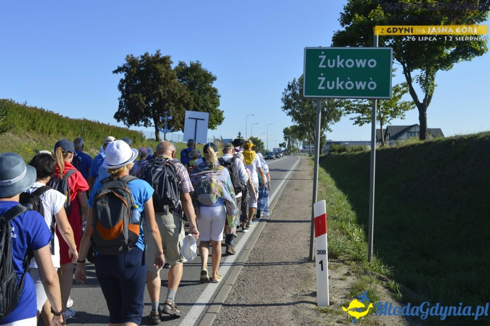 Gdyńska Piesza Pielgrzymka na Jasną Górę 2018 - dzień 1