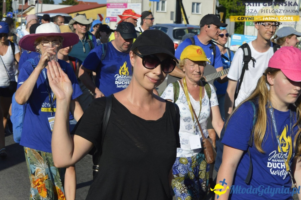 Gdyńska Piesza Pielgrzymka na Jasną Górę 2018 - dzień 1