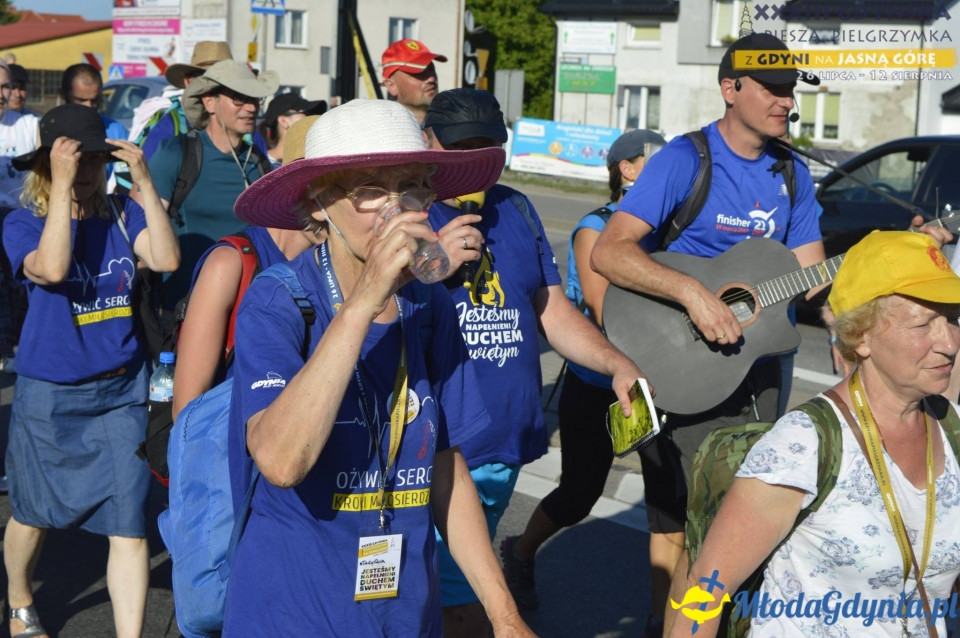 Gdyńska Piesza Pielgrzymka na Jasną Górę 2018 - dzień 1