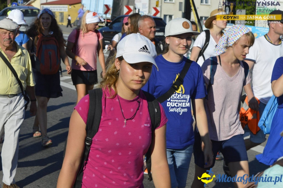 Gdyńska Piesza Pielgrzymka na Jasną Górę 2018 - dzień 1