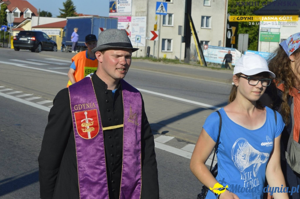 Gdyńska Piesza Pielgrzymka na Jasną Górę 2018 - dzień 1