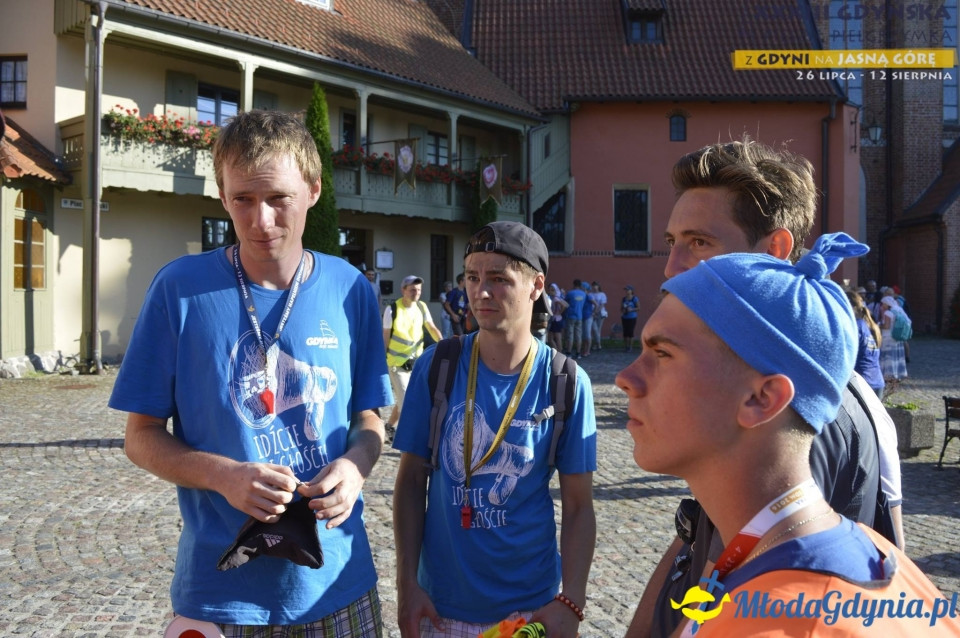 Gdyńska Piesza Pielgrzymka na Jasną Górę 2018 - dzień 1