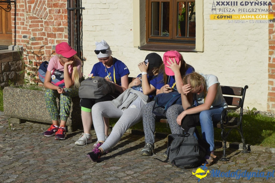 Gdyńska Piesza Pielgrzymka na Jasną Górę 2018 - dzień 1