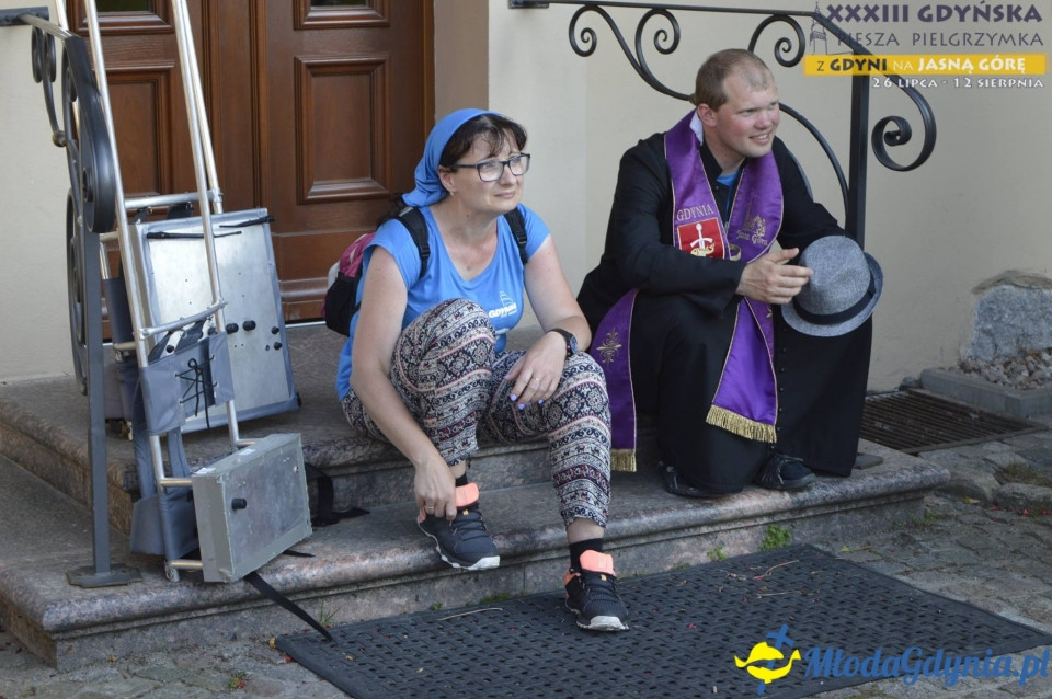 Gdyńska Piesza Pielgrzymka na Jasną Górę 2018 - dzień 1