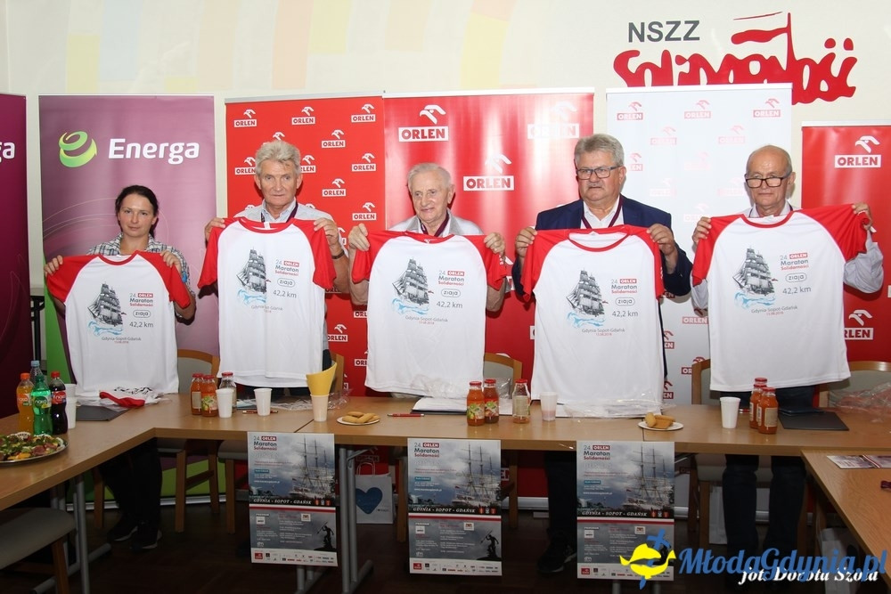 Maraton Solidarności 2018 - konferencja prasowa