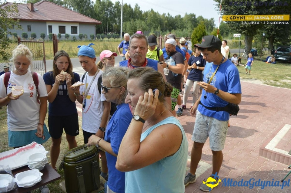 Gdyńska Piesza Pielgrzymka na Jasną Górę 2018 - dzień 16