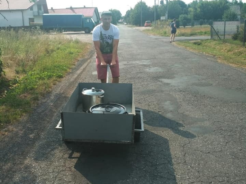 Gdyńska Piesza Pielgrzymka na Jasną Górę 2018 - wejście do Częstochowy