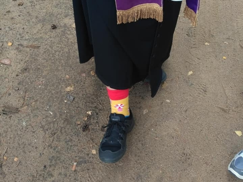 Gdyńska Piesza Pielgrzymka na Jasną Górę 2018 - wejście do Częstochowy