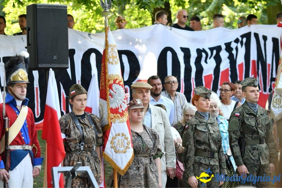 Odsłonięcie Pomnika Żołnierzy Wyklętych w Gdańsku 04.08.2018