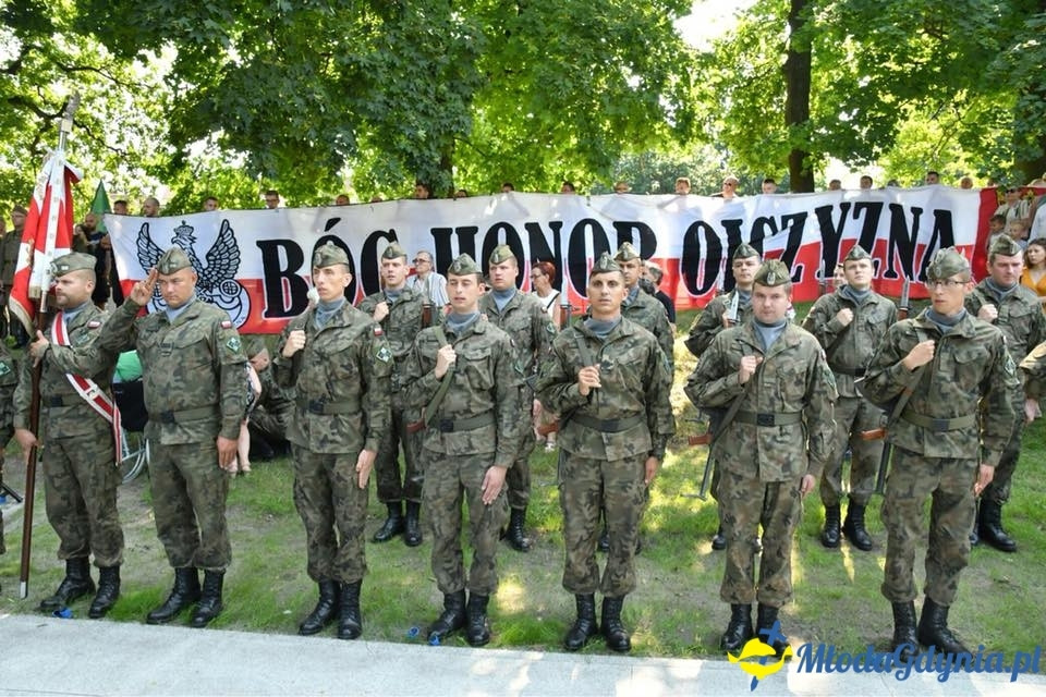 Odsłonięcie Pomnika Żołnierzy Wyklętych w Gdańsku 04.08.2018
