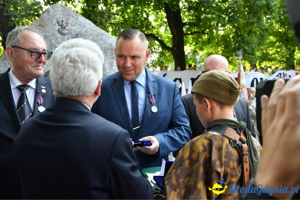 Odsłonięcie Pomnika Żołnierzy Wyklętych w Gdańsku 04.08.2018