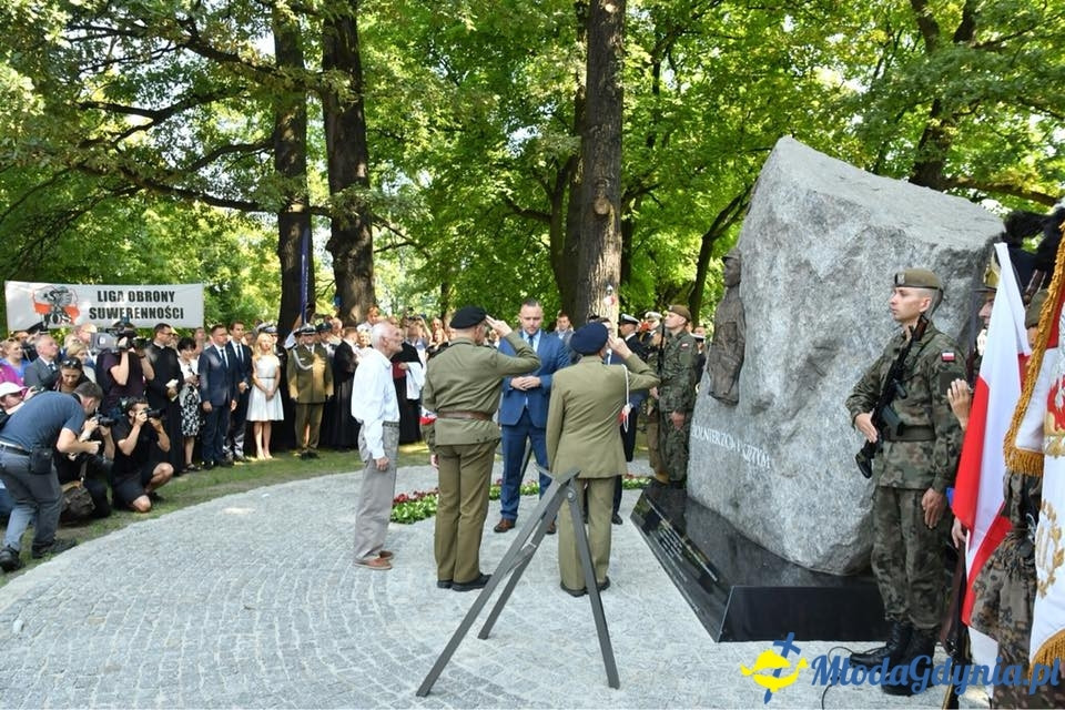 Odsłonięcie Pomnika Żołnierzy Wyklętych w Gdańsku 04.08.2018
