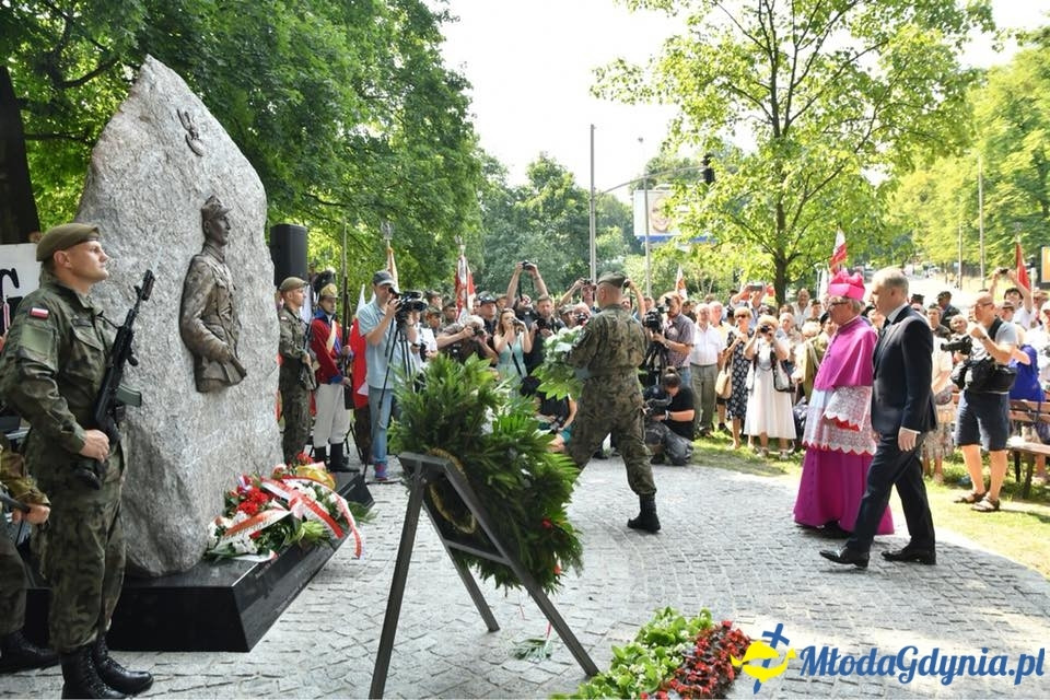 Odsłonięcie Pomnika Żołnierzy Wyklętych w Gdańsku 04.08.2018