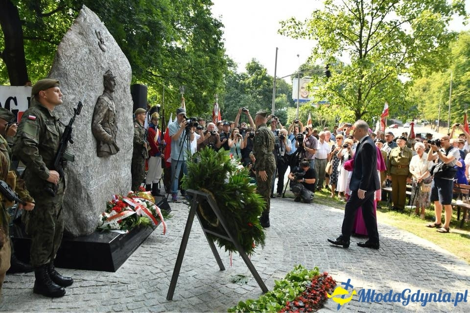 Odsłonięcie Pomnika Żołnierzy Wyklętych w Gdańsku 04.08.2018
