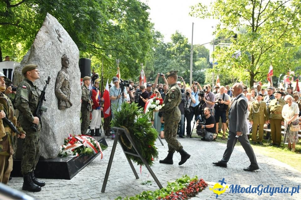 Odsłonięcie Pomnika Żołnierzy Wyklętych w Gdańsku 04.08.2018