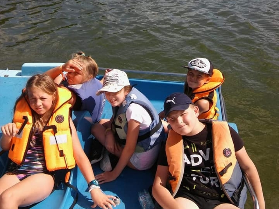 UKS OPTY -  Obóz w Garczynie  2018