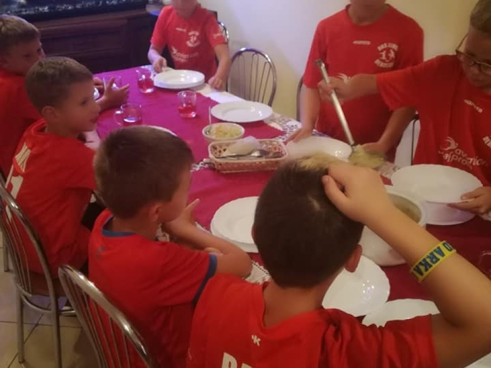 UKS LIDER na obozie w Korbielowie 2018