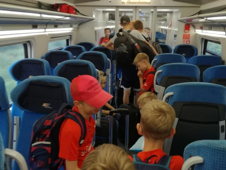 UKS LIDER na obozie w Korbielowie 2018