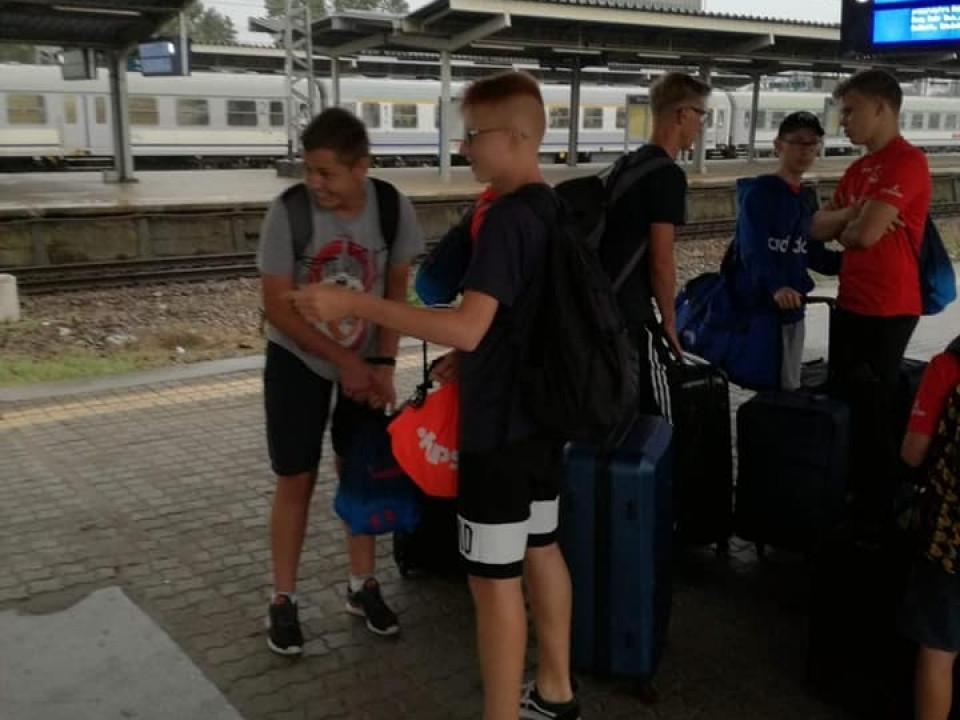 UKS LIDER na obozie w Korbielowie 2018