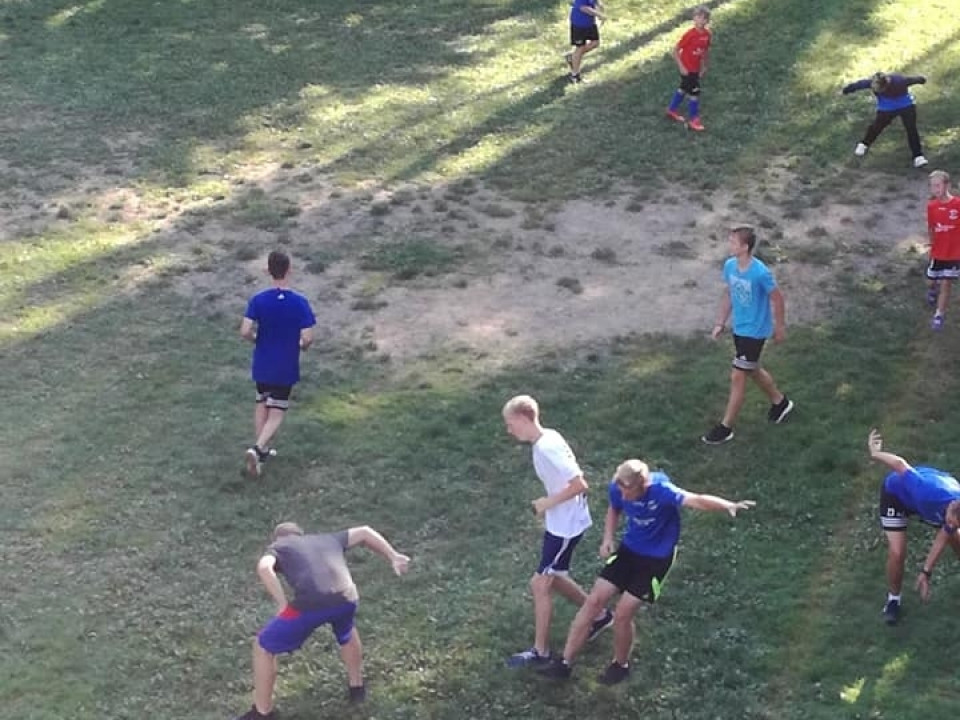 UKS LIDER na obozie w Korbielowie 2018