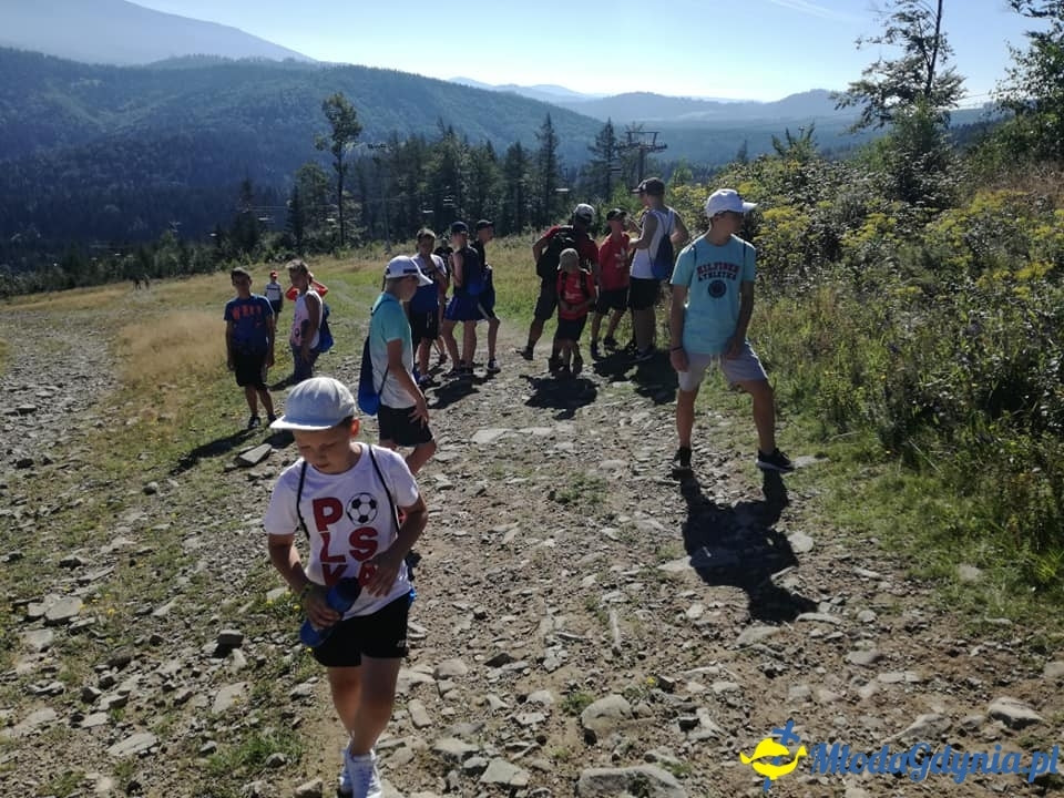 UKS LIDER na obozie w Korbielowie 2018