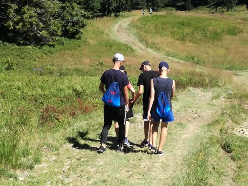 UKS LIDER na obozie w Korbielowie 2018