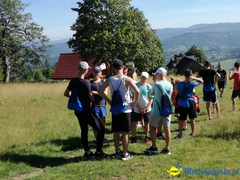 UKS LIDER na obozie w Korbielowie 2018