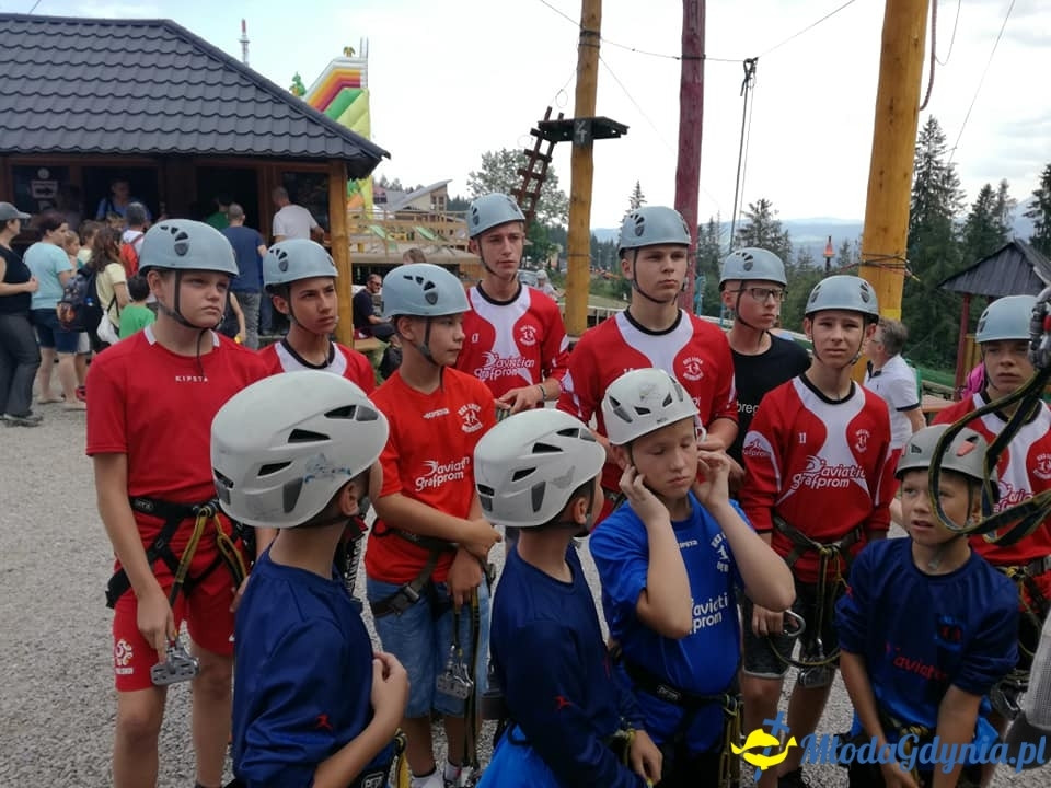 UKS LIDER na obozie w Korbielowie 2018