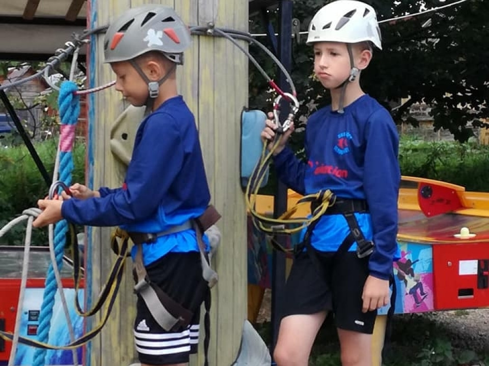 UKS LIDER na obozie w Korbielowie 2018