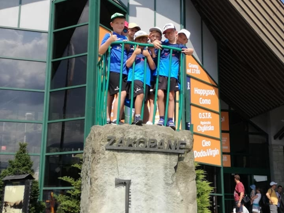 UKS LIDER na obozie w Korbielowie 2018