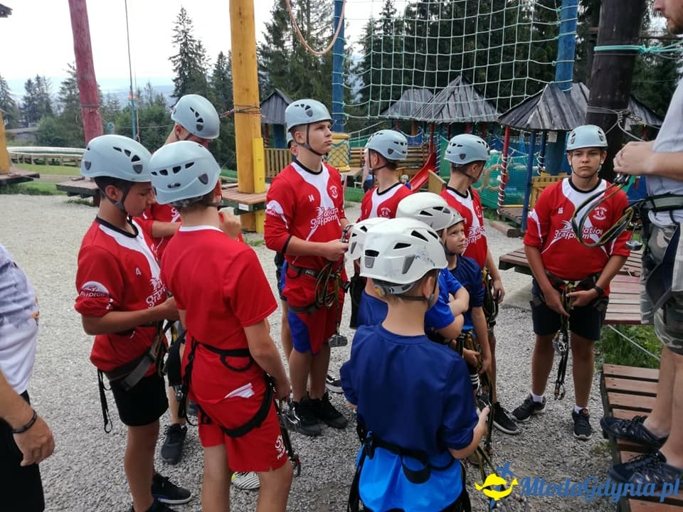 UKS LIDER na obozie w Korbielowie 2018