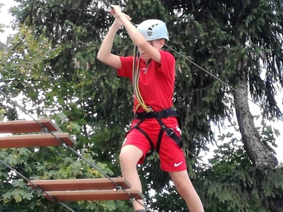 UKS LIDER na obozie w Korbielowie 2018