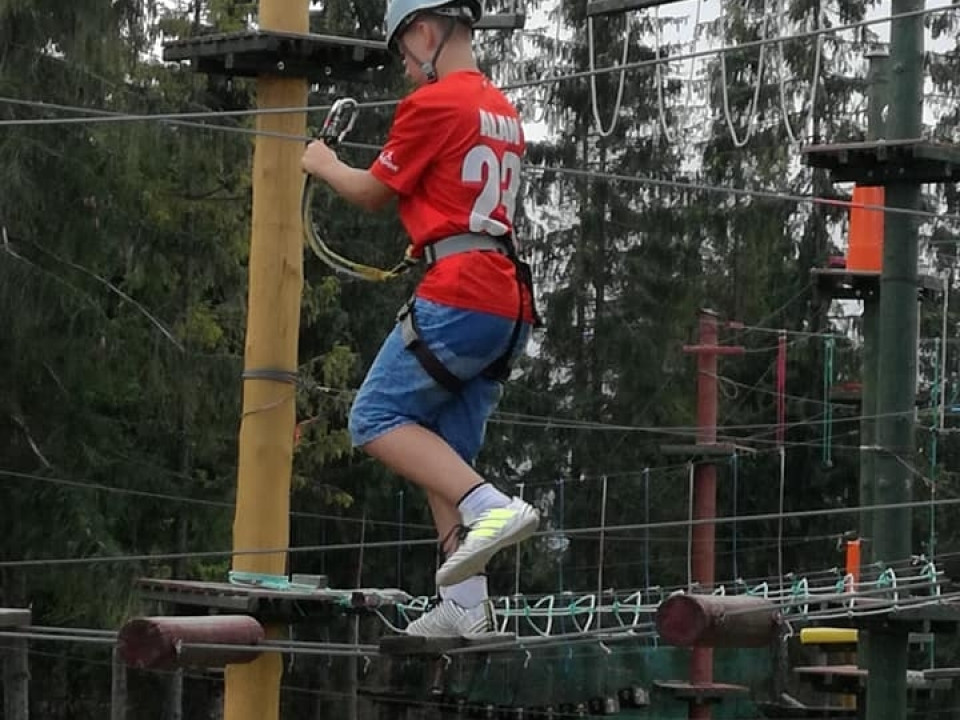 UKS LIDER na obozie w Korbielowie 2018