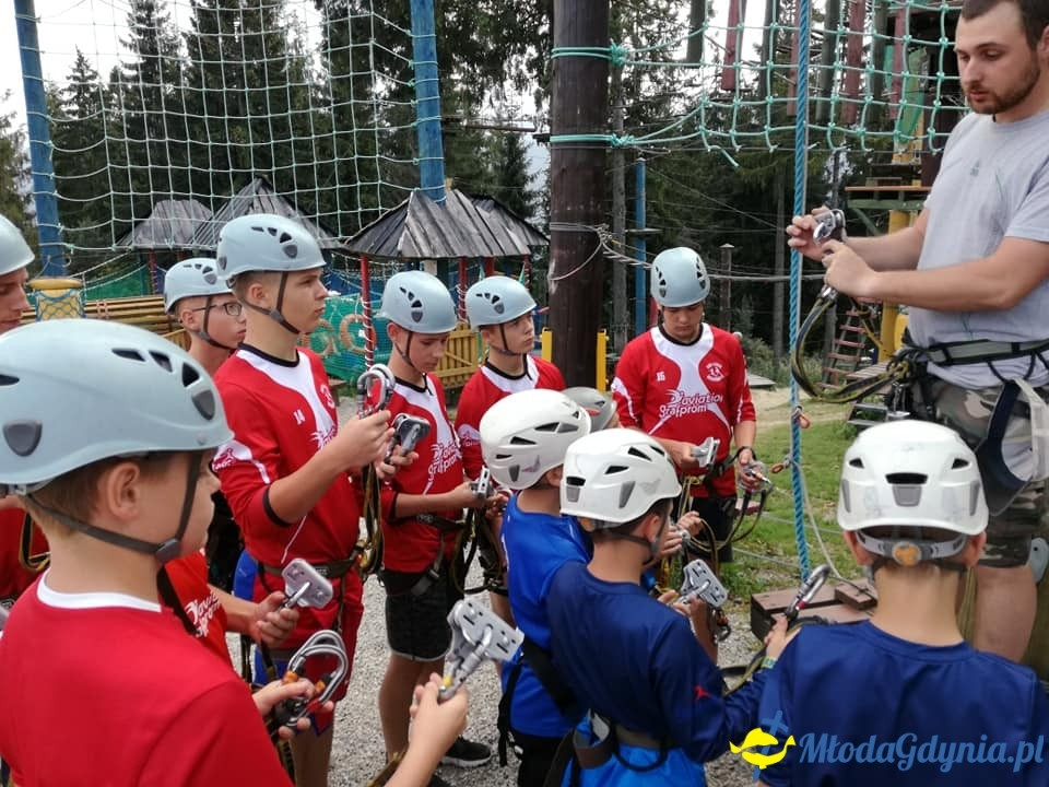 UKS LIDER na obozie w Korbielowie 2018