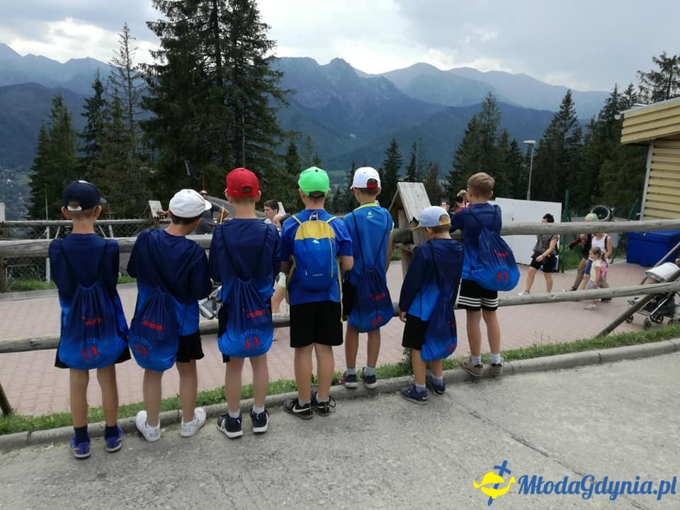 UKS LIDER na obozie w Korbielowie 2018