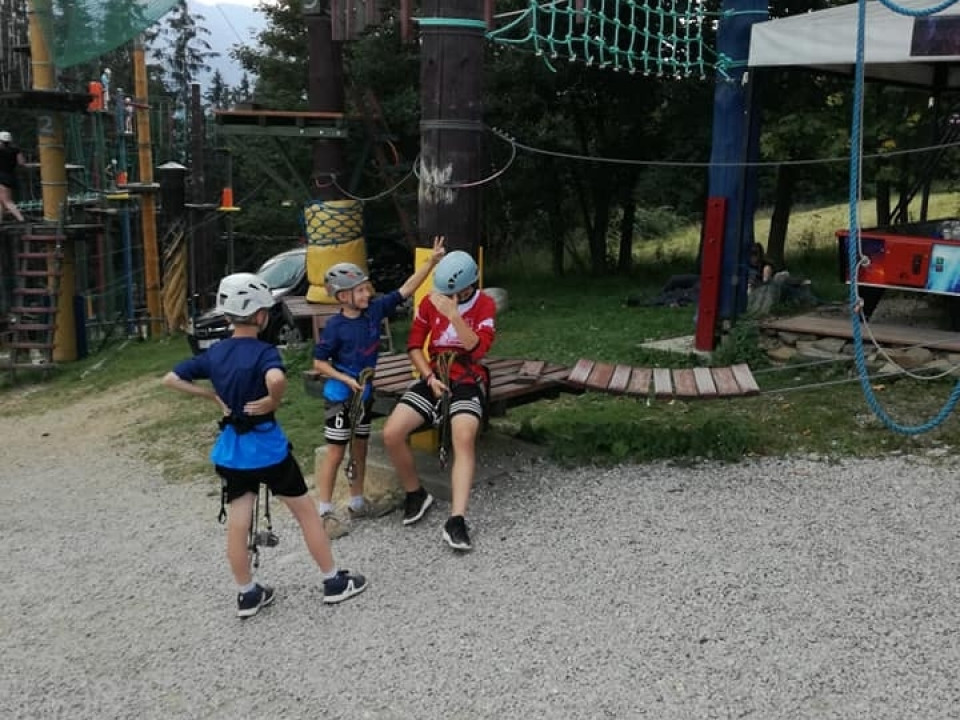 UKS LIDER na obozie w Korbielowie 2018