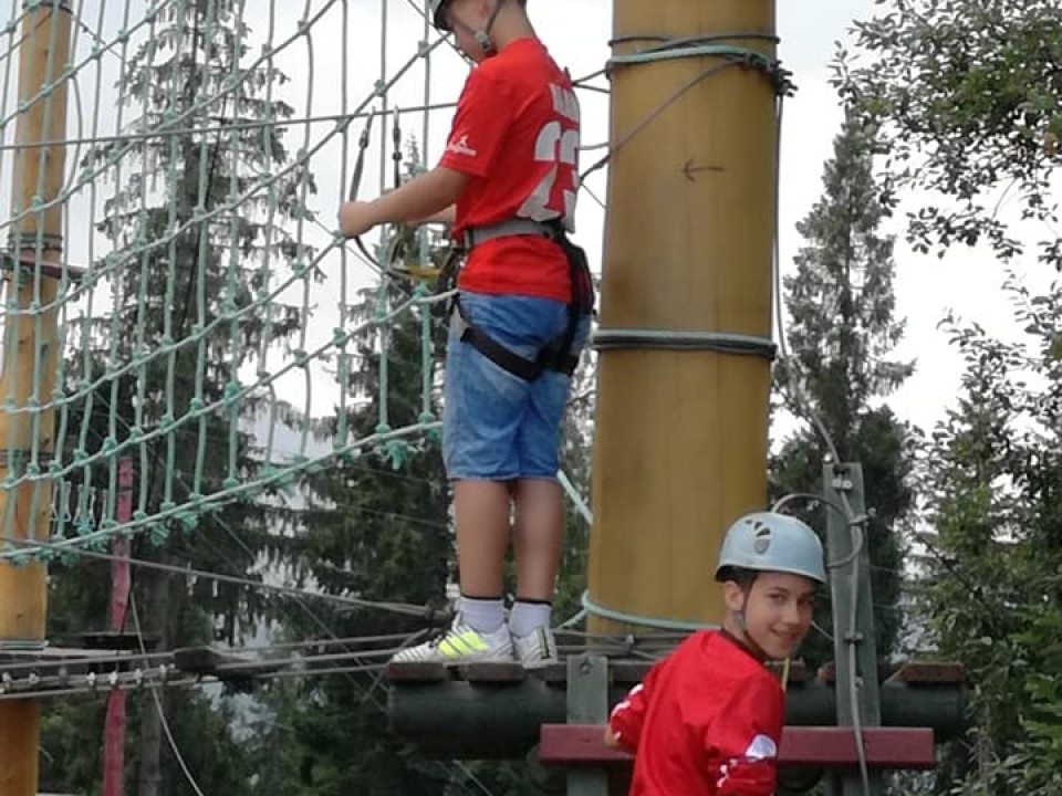 UKS LIDER na obozie w Korbielowie 2018