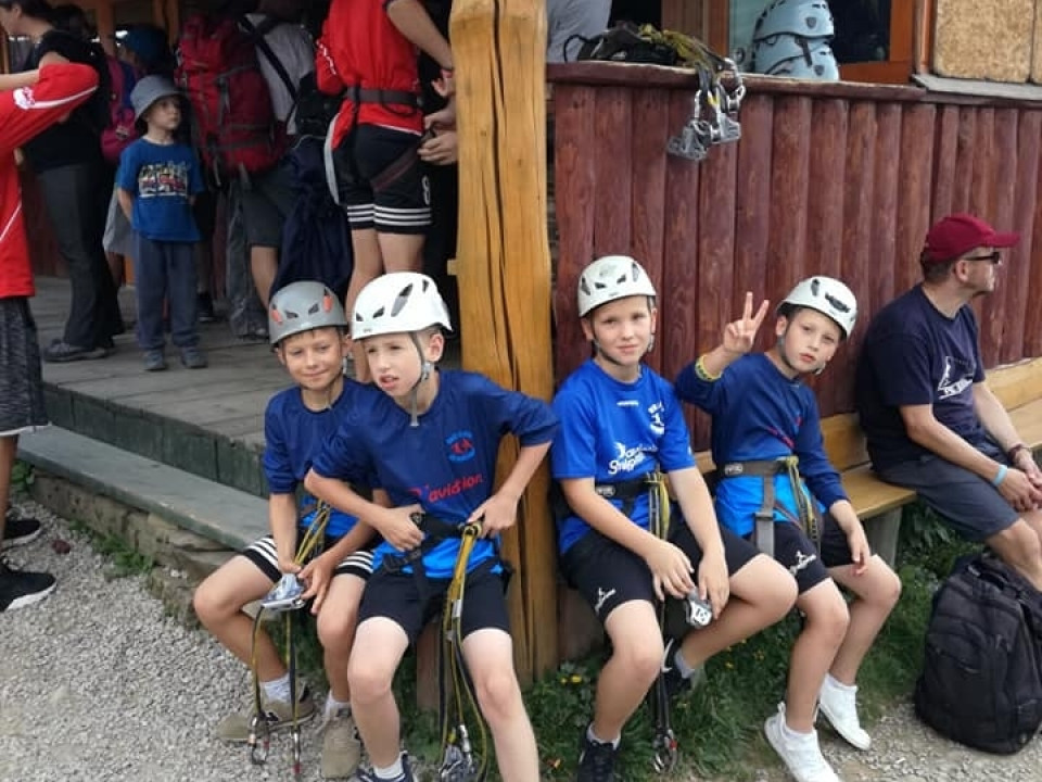 UKS LIDER na obozie w Korbielowie 2018