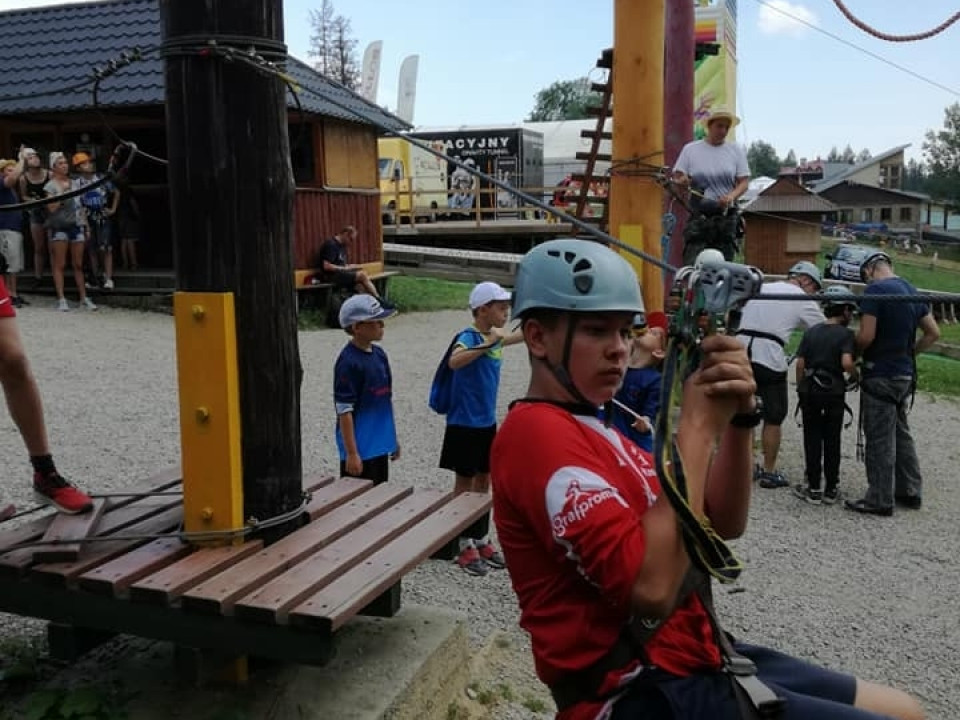 UKS LIDER na obozie w Korbielowie 2018