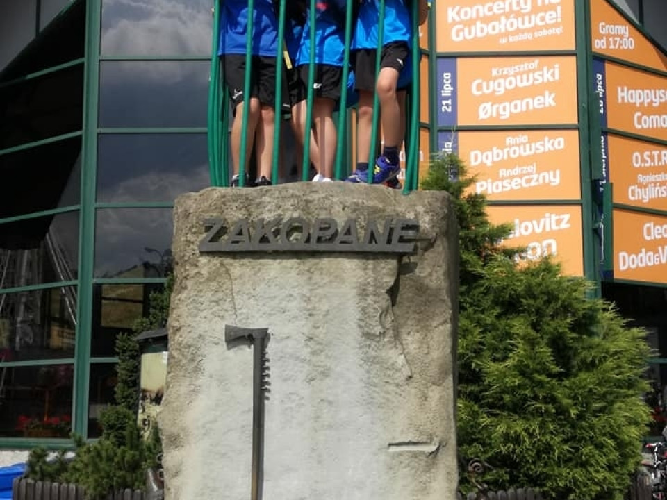 UKS LIDER na obozie w Korbielowie 2018