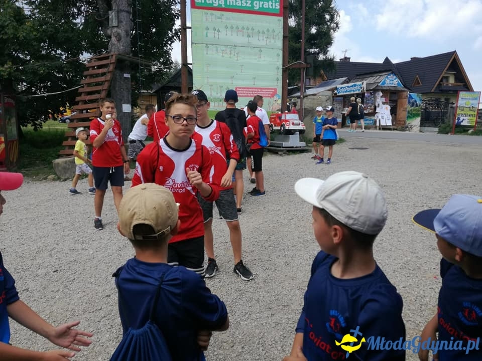 UKS LIDER na obozie w Korbielowie 2018