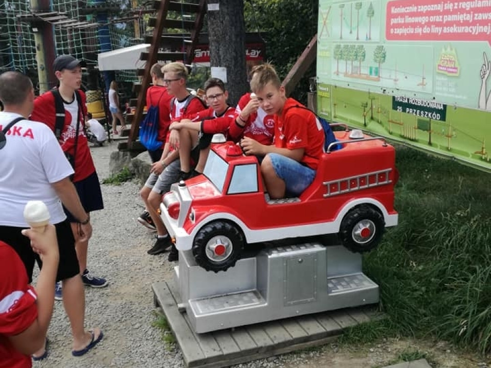 UKS LIDER na obozie w Korbielowie 2018