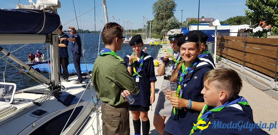 Zlot ZHP Gdańsk 2018 na Wyspie Sobieszewskiej
